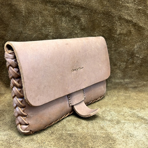Made Leather Wallet Clutch Pouch - Picture 4 of 10
